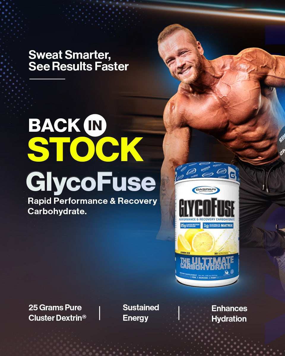 Back in Stock GlycoFuse - Gaspari Nutrition
