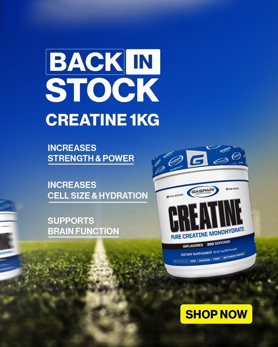 Creatine back in Stock - Gaspari Nutrition