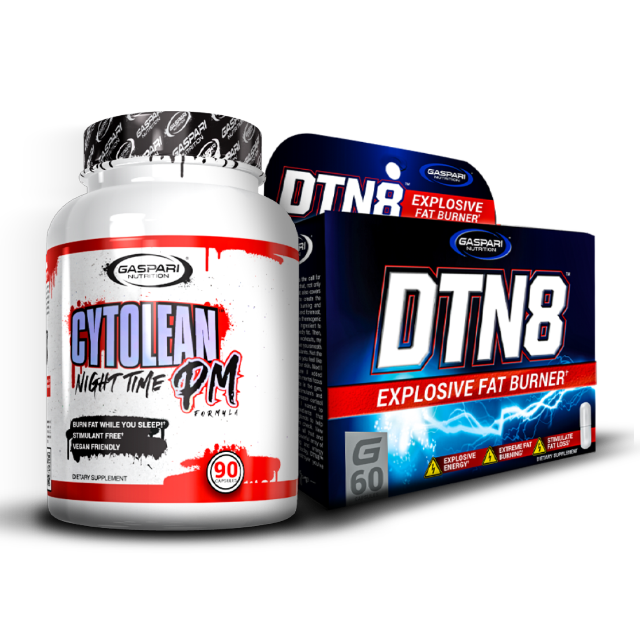 AM/PM Shred Stack (DTN8 + Cytolean) – Day/Night Fat Burner Bundle - Gaspari Nutrition - #tag1# - #tag2# - #tag3# - #tag4#