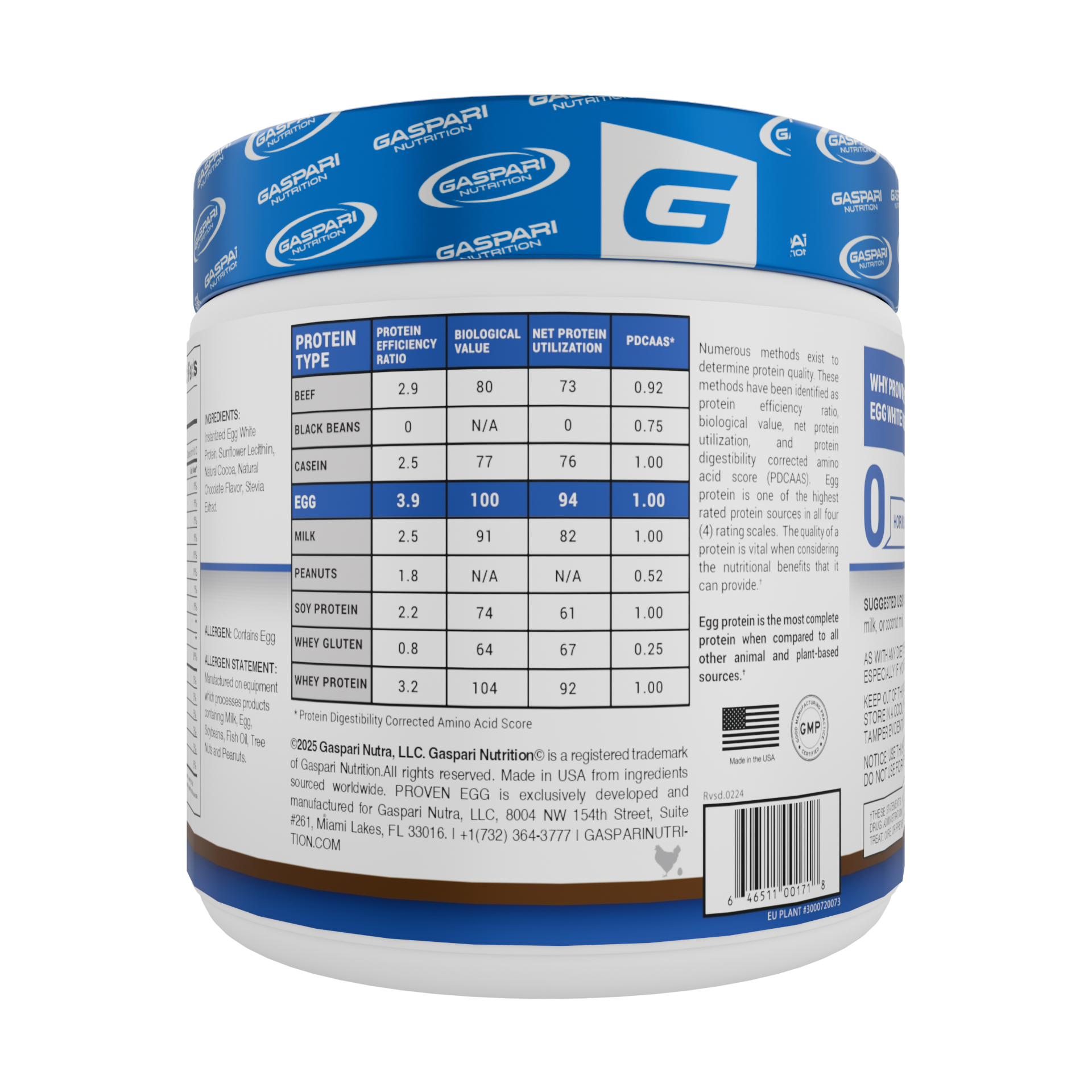 Proven Egg - 5 Servings - Premium Egg White Protein