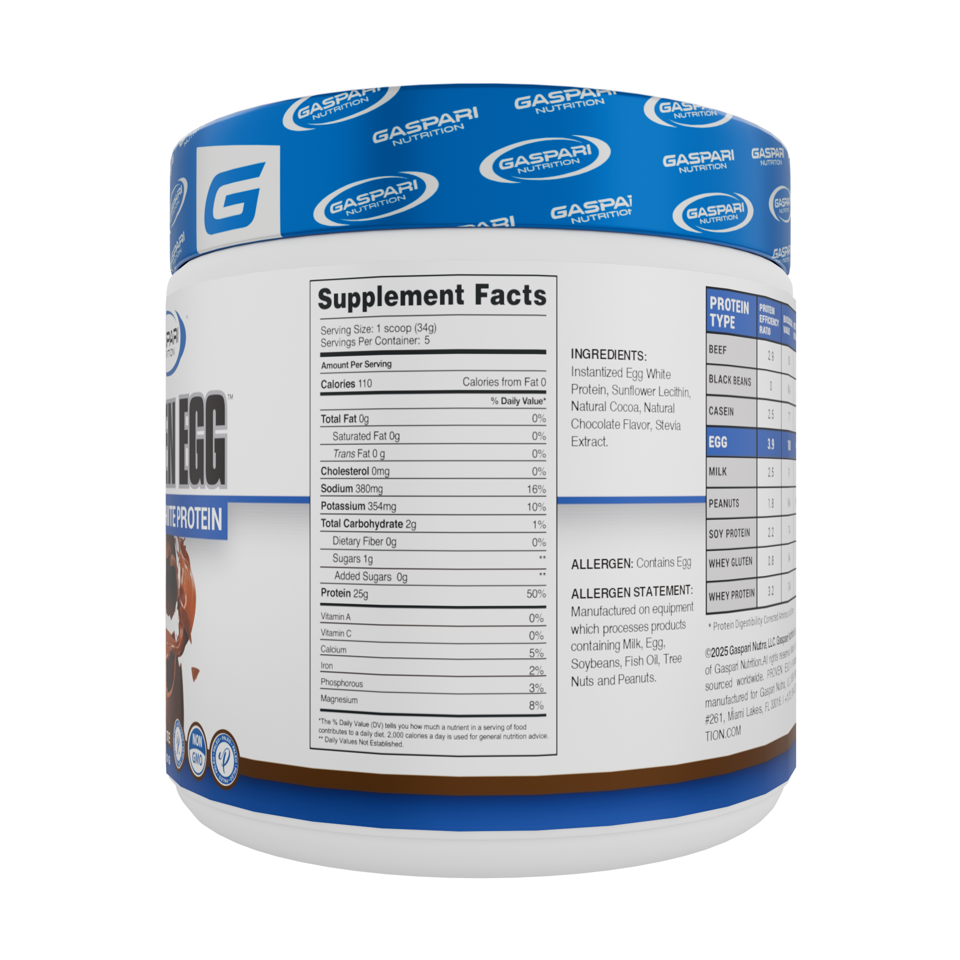 Proven Egg - 5 Servings - Premium Egg White Protein